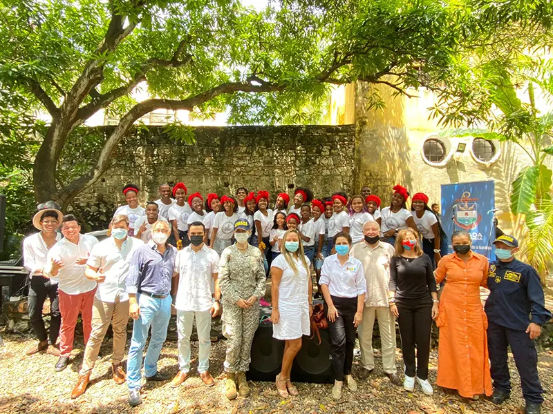 Clausura Mes del patrimonio - coral Tierra bomba