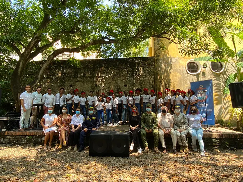 Clausura Mes del patrimonio - coral Tierra bomba